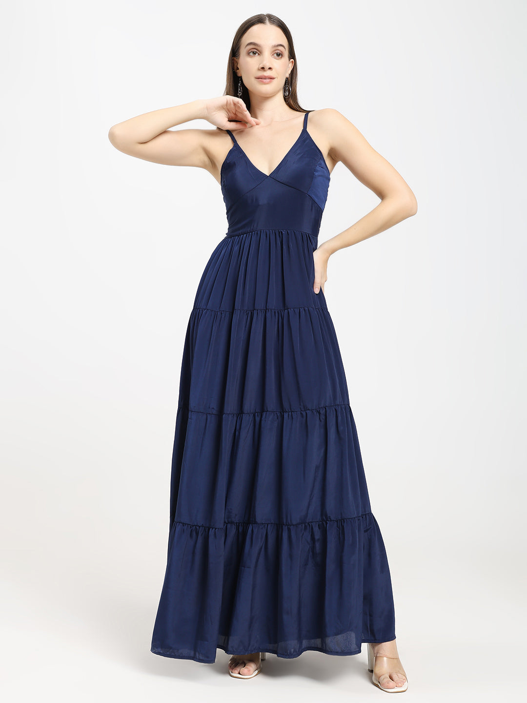 Women’s Navy Blue Maxi Dress