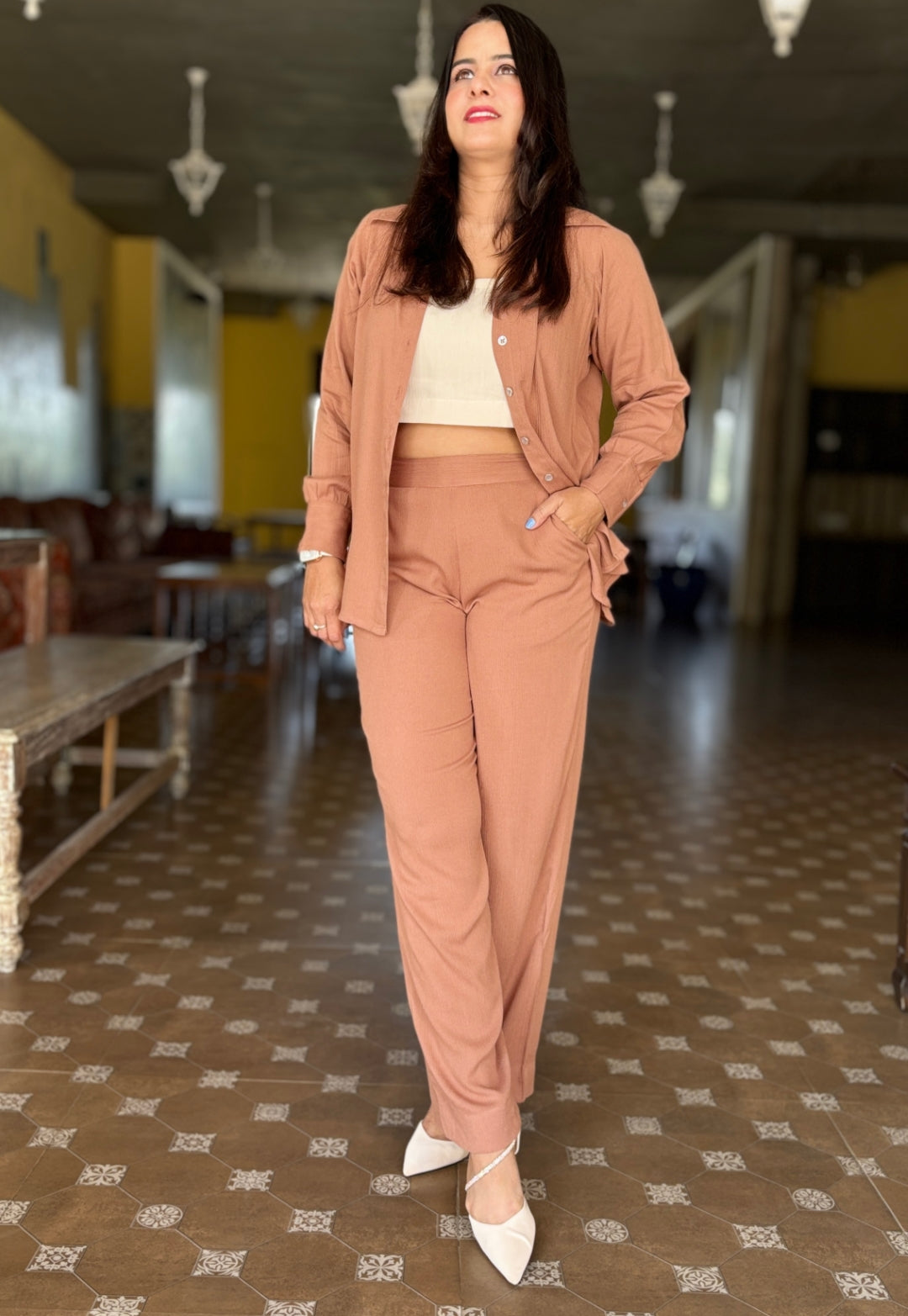 Light Brown Cord Set