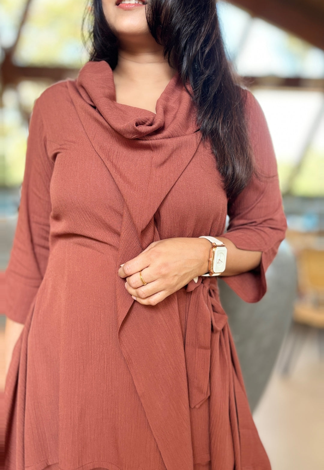 Rust-Toned Solid Cord Set
