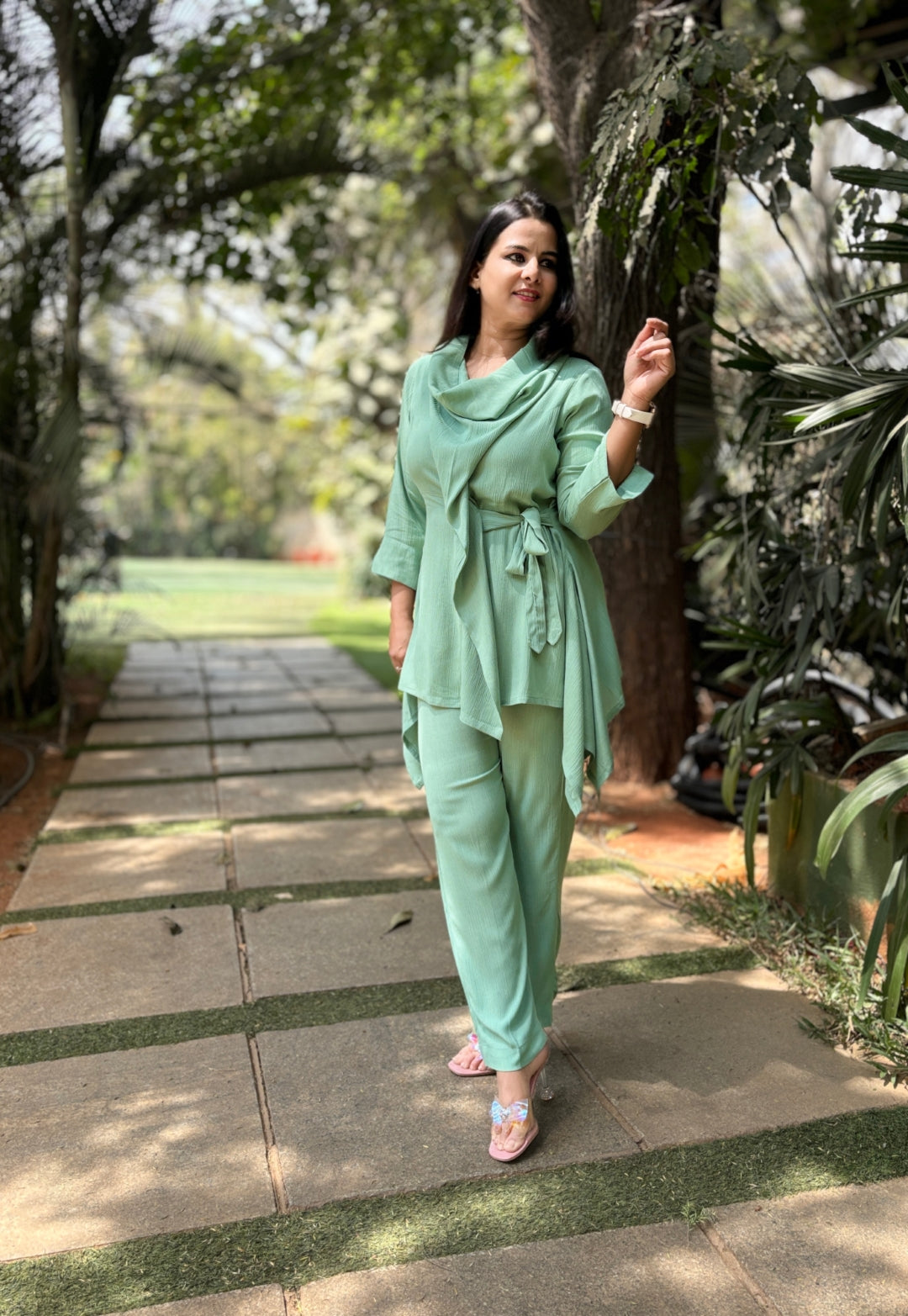 Sea Green Cord Set