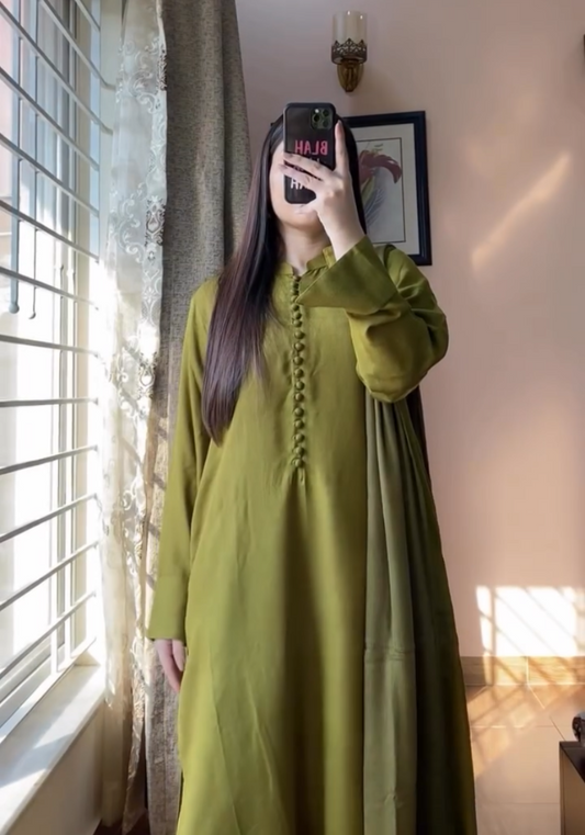 MD Pakistani Kurta Pent with Chiffon Dupatta Set