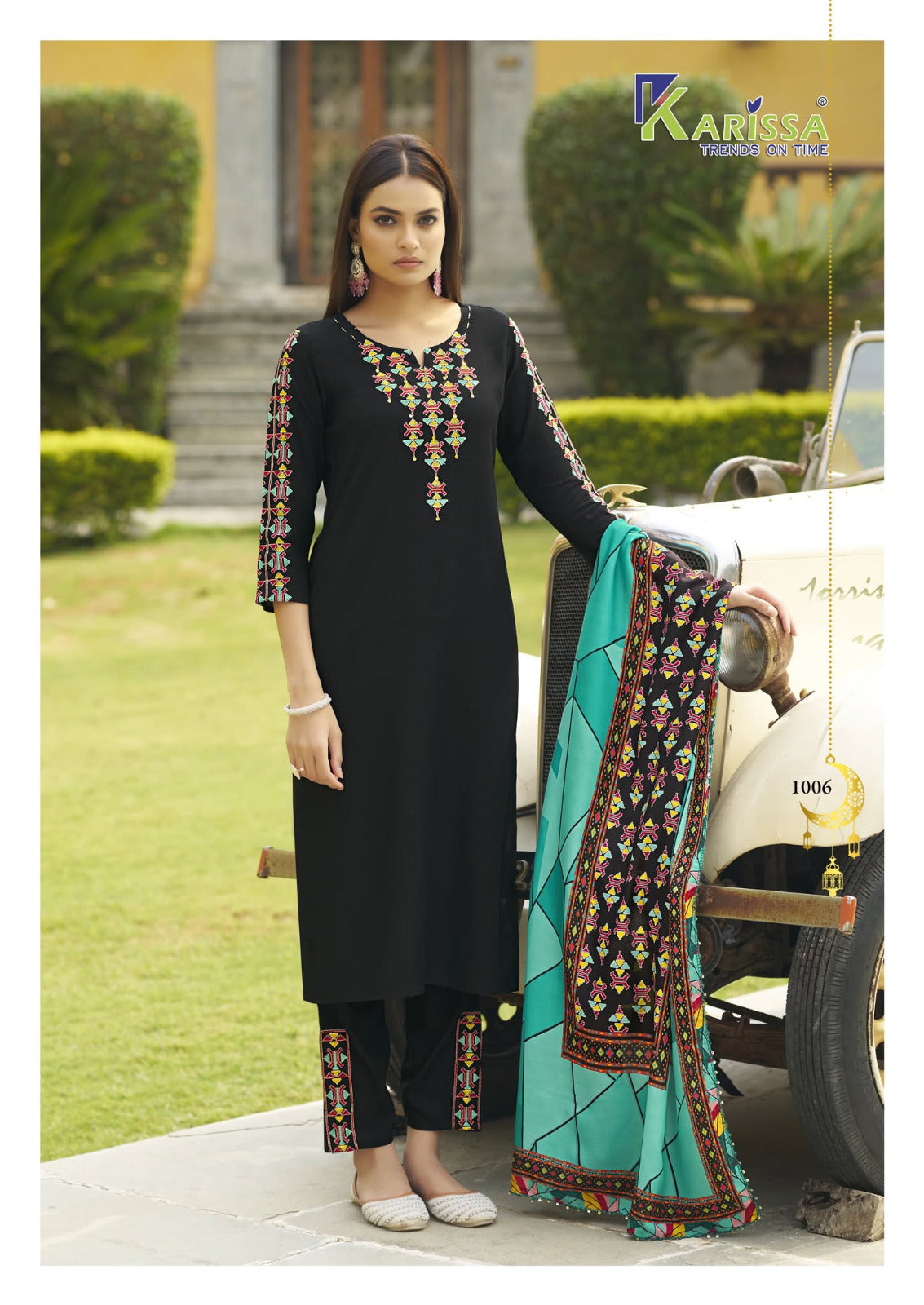 classy and fabulous 3 pieces concept kurti