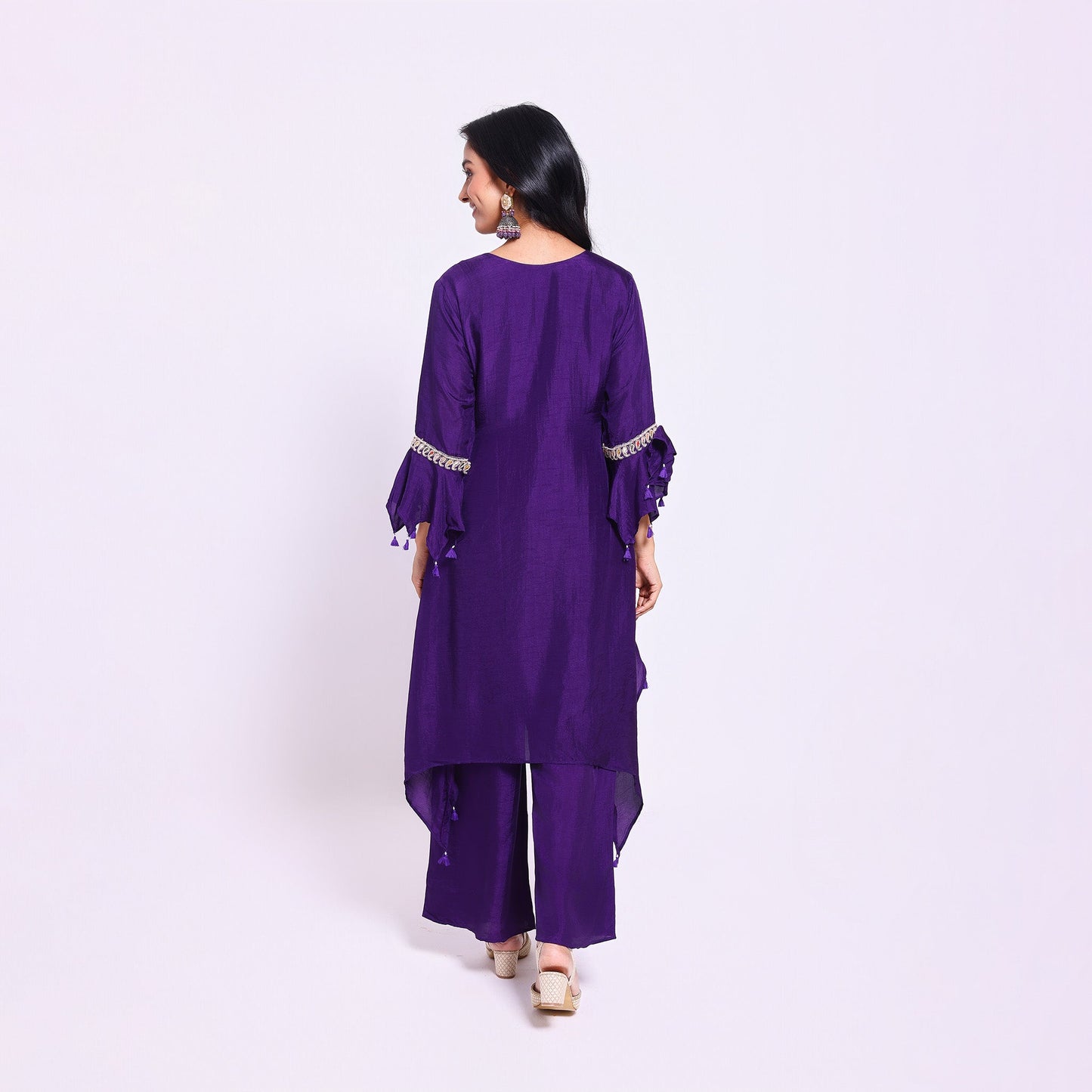 Royal Purple Ethnic Set