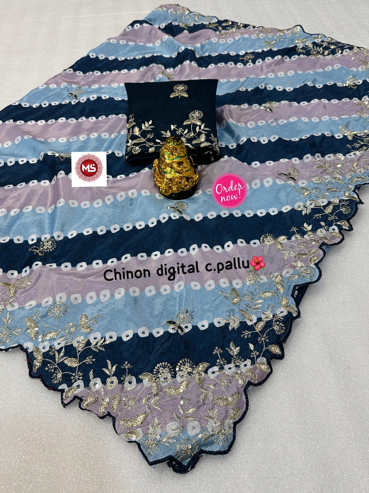 *pacrangi special bandhej pattern sarees..