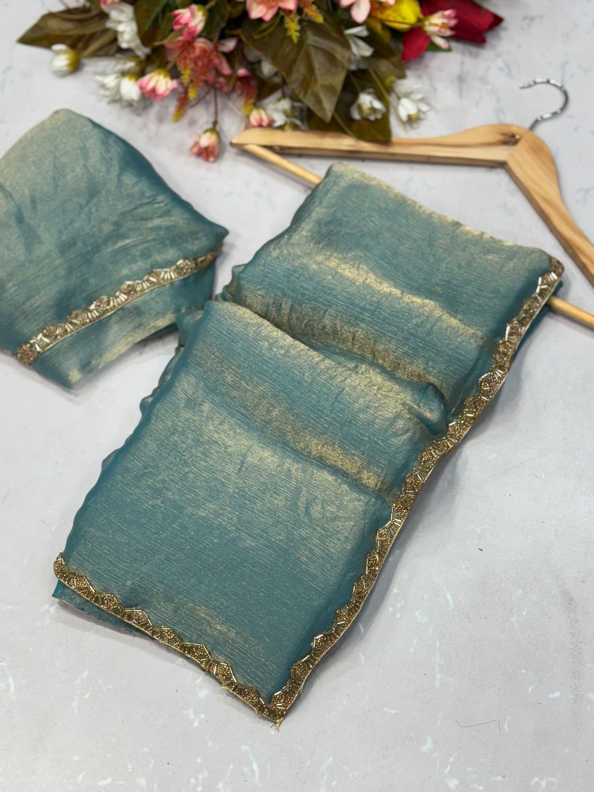 RANGOOT SUPPER HIT SIMARI SHINE GOLDEN SAREE