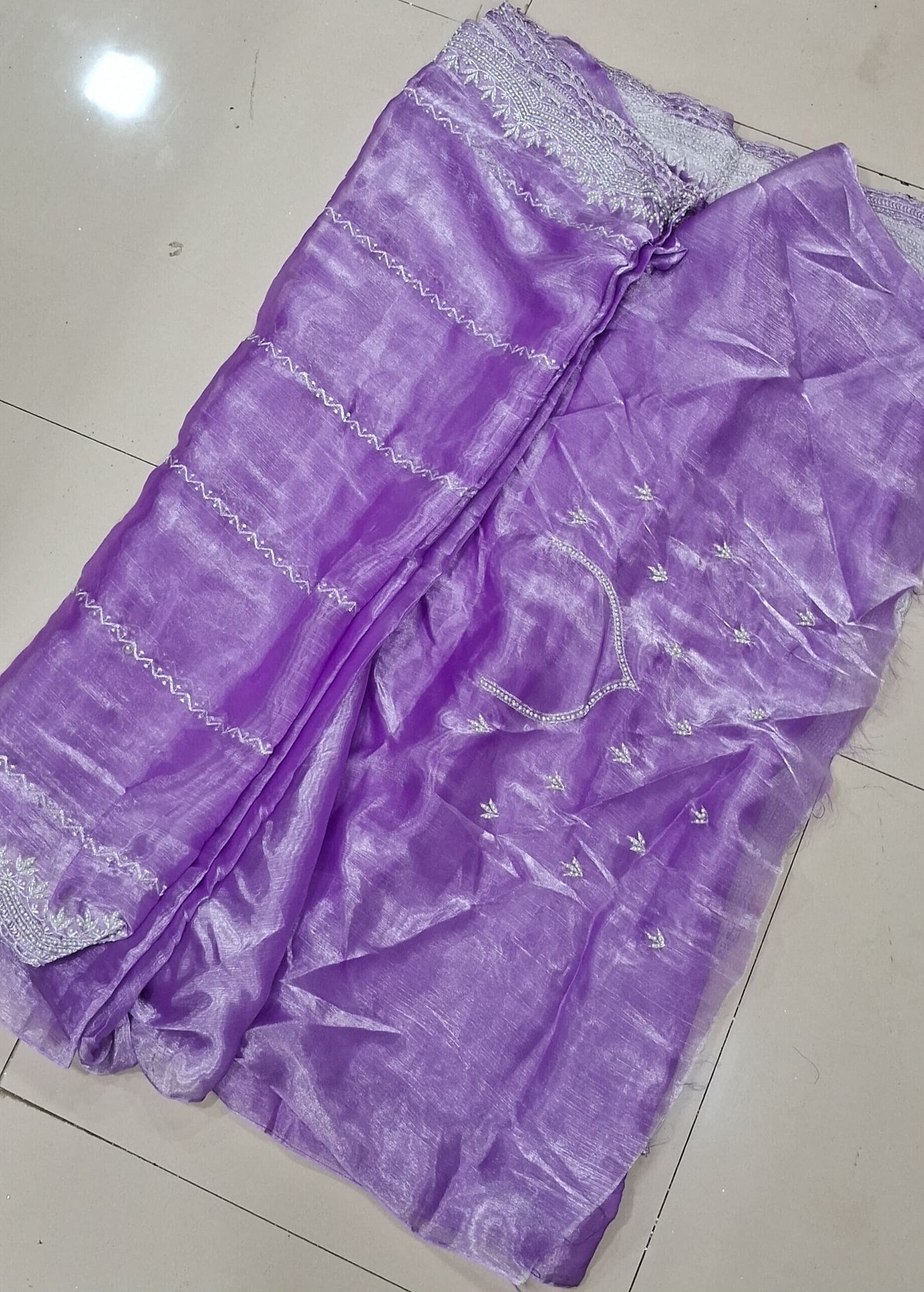 PINK Party Wear Launching Designer Dana Hand work