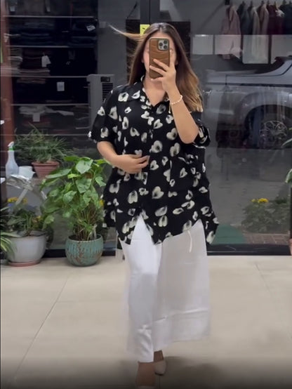 OLIVIA SHIRT STYLE DRESS