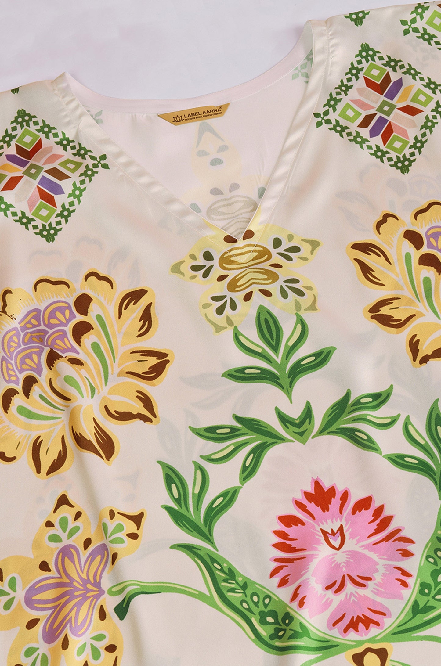 Enchanted Charm Soft Satin Kaftan