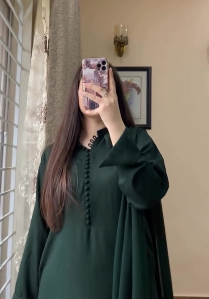 MD Pakistani Kurta Pent with Chiffon Dupatta Set