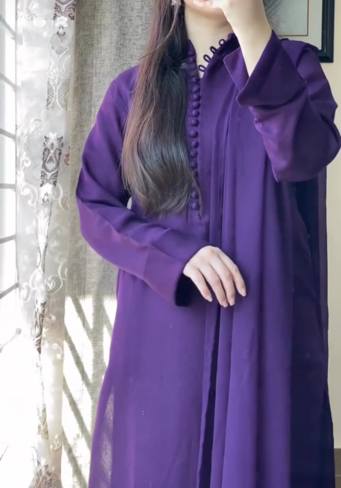 MD Pakistani Kurta Pent with Chiffon Dupatta Set