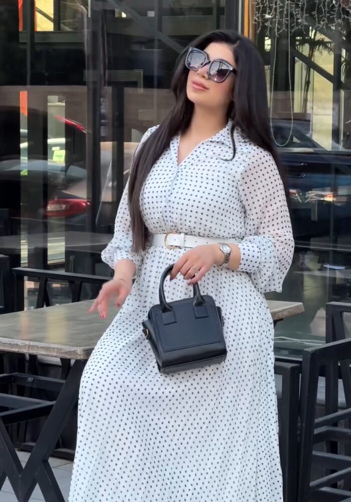 Retro Whisper – Polka Dot Dress