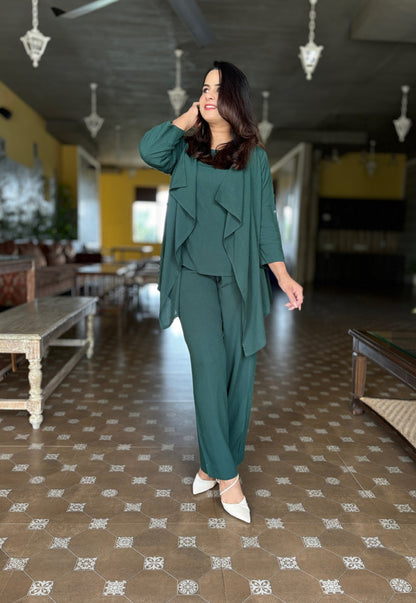 Green Soft Cotton Cord Set