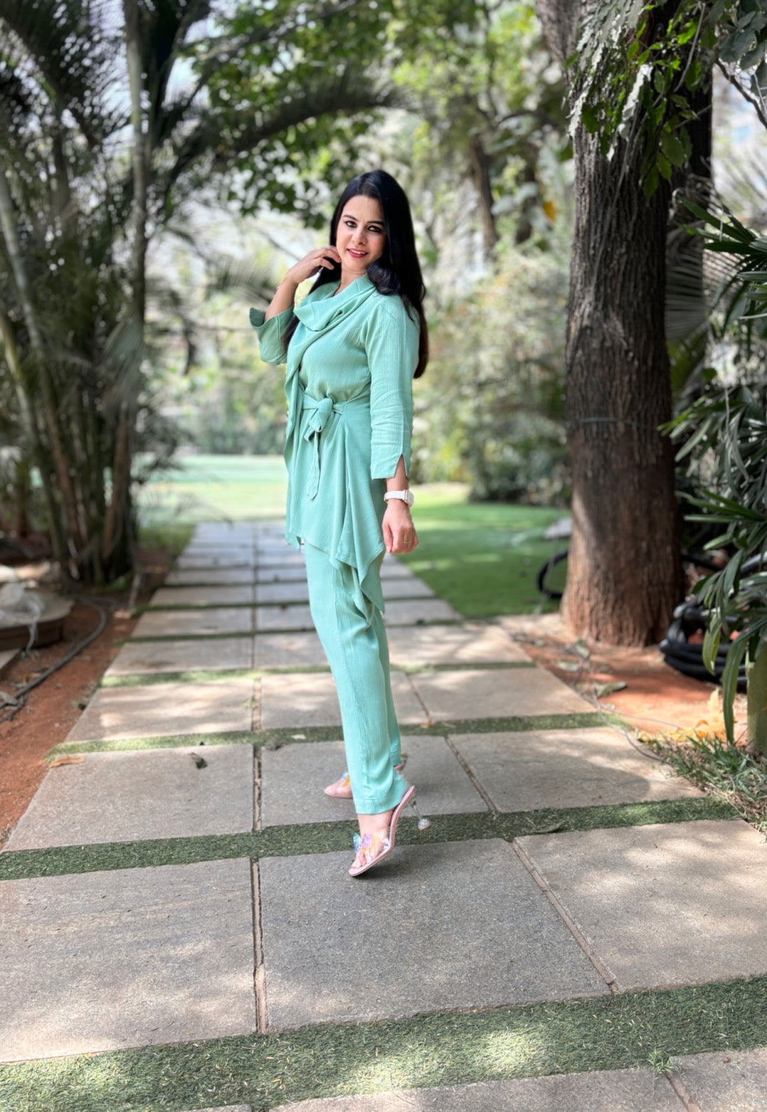 Sea Green Cord Set