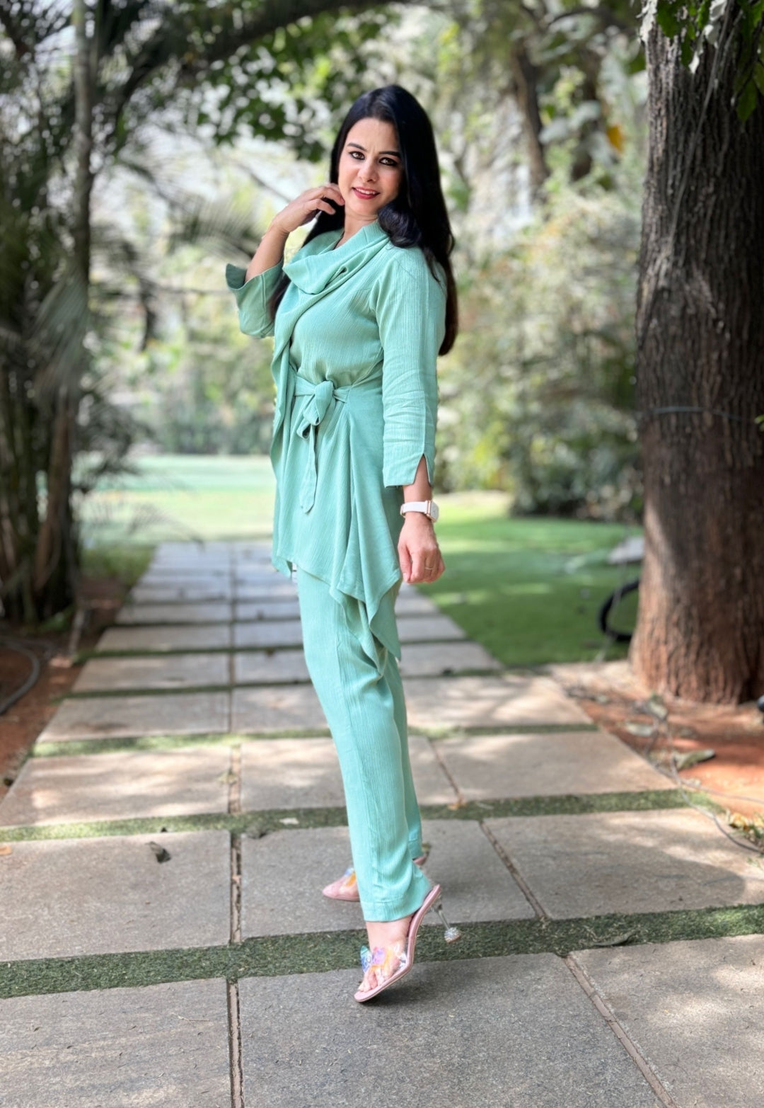 Sea Green Cord Set