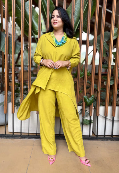Chrome Yellow Cotton Cord Set