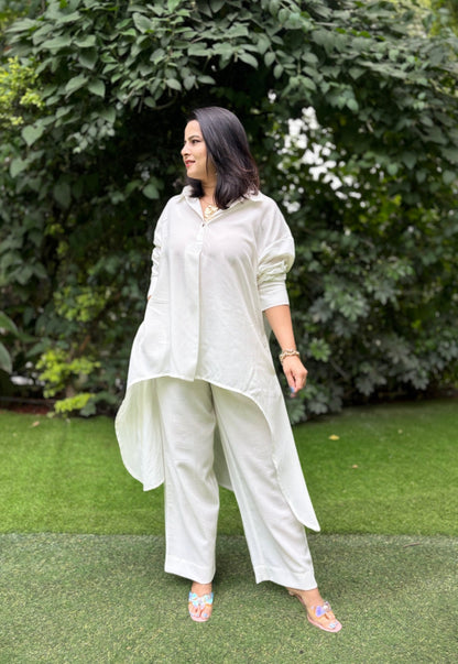 White Cotton Cord Set