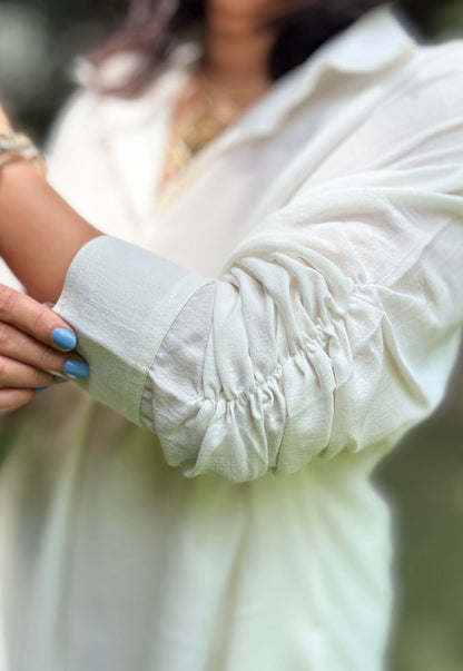 White Cotton Cord Set