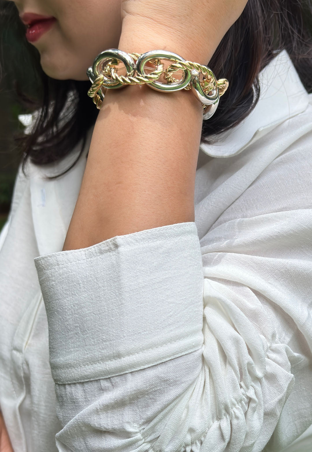 White Cotton Cord Set