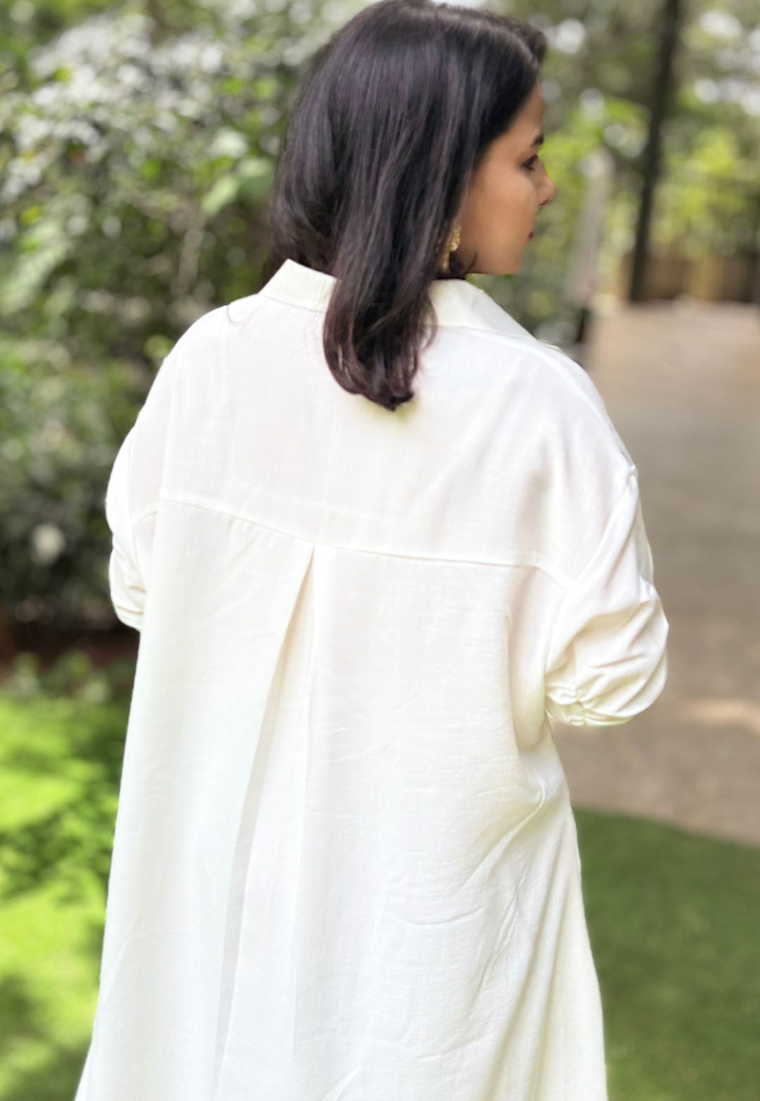 White Cotton Cord Set