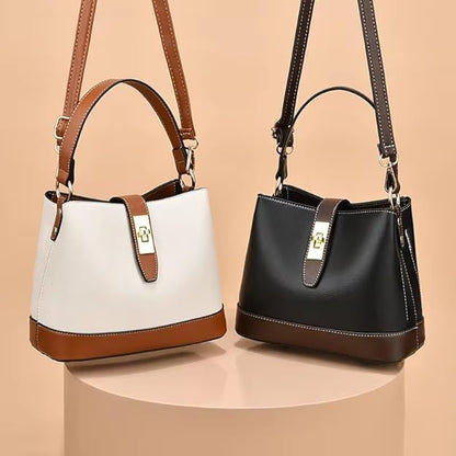 Women's Girls Bucket Cross Body Bag with Sling