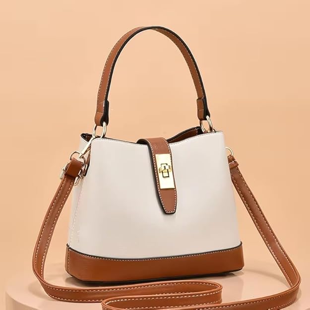 Women's Girls Bucket Cross Body Bag with Sling