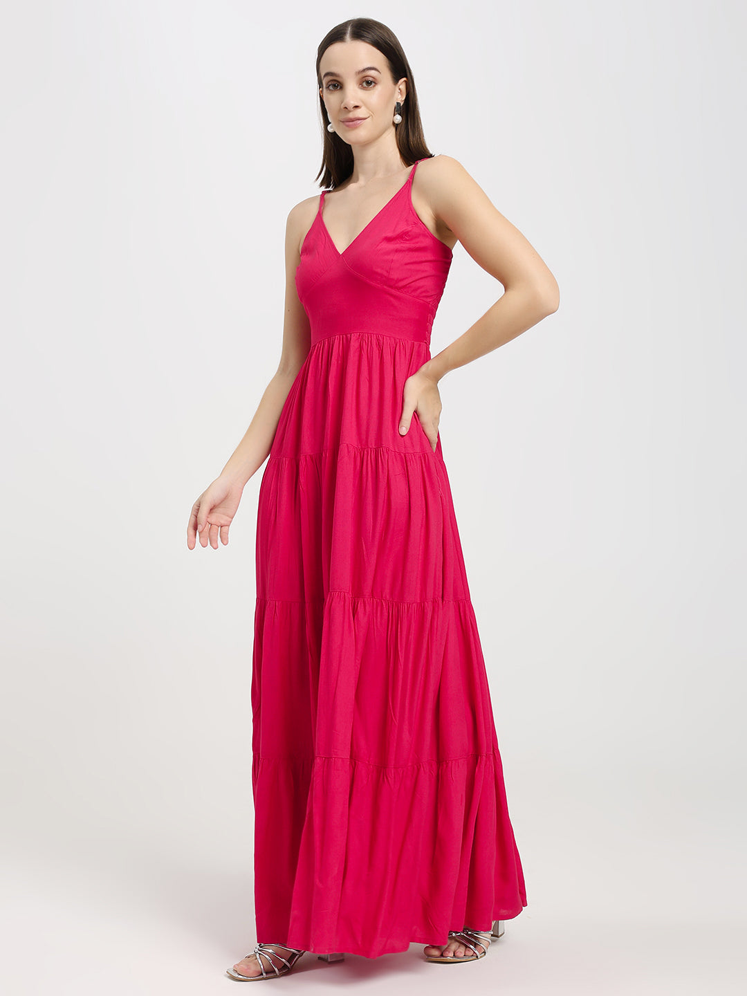 Women’s Pink Maxi Dress