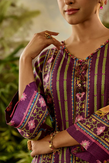 SAVARIA A-LINE KURTA