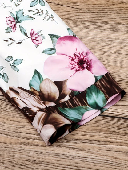 MeadowMuse Set – Soft Floral Pants & Comfy Tee