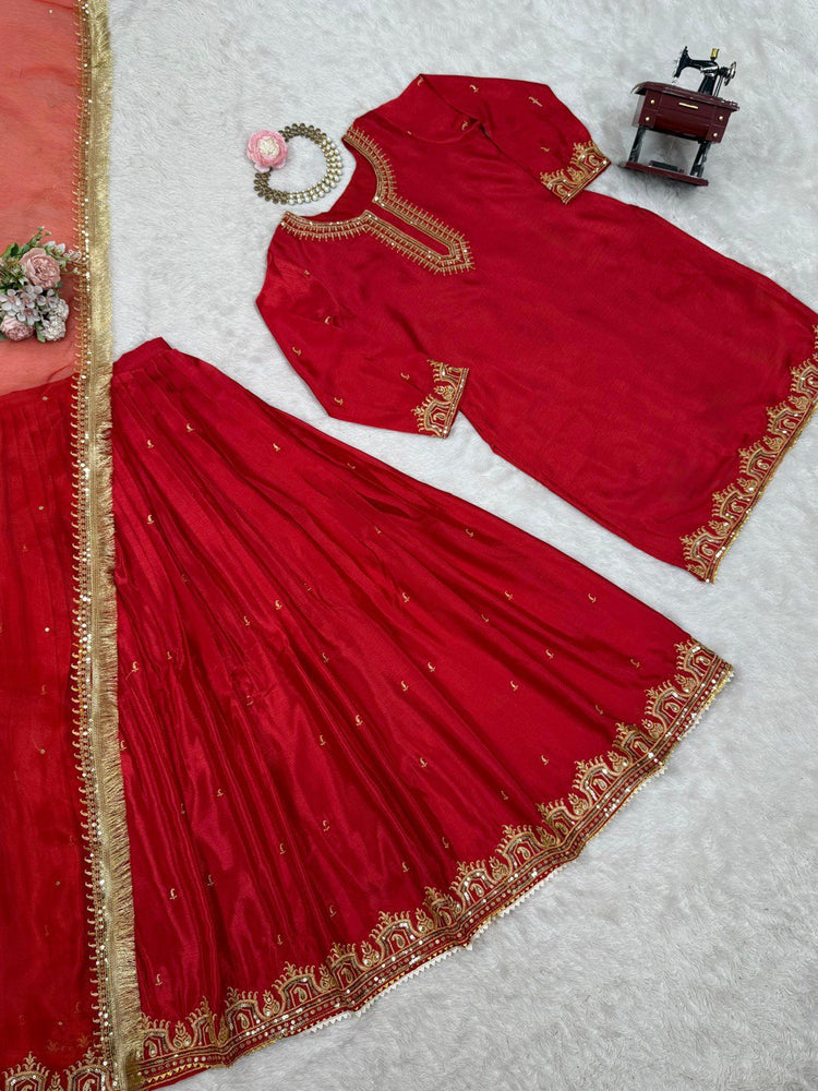 Stunning Crep Silk Mustard Color Top With Lehenga