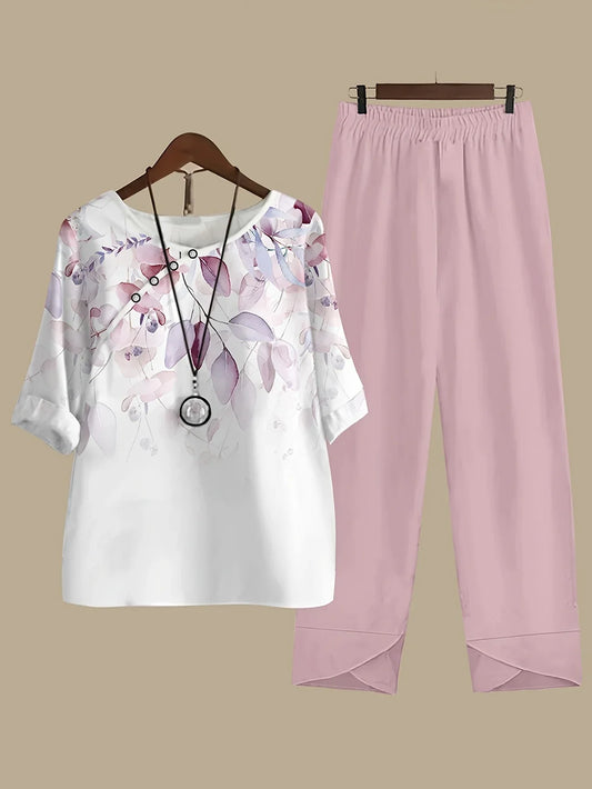 Poli Print Elegance Two-Piece Set