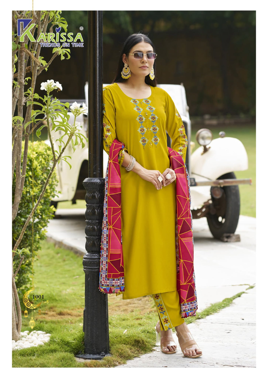 classy and fabulous 3 pieces concept kurti