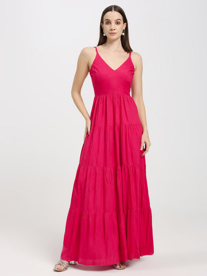 Women’s Pink Maxi Dress