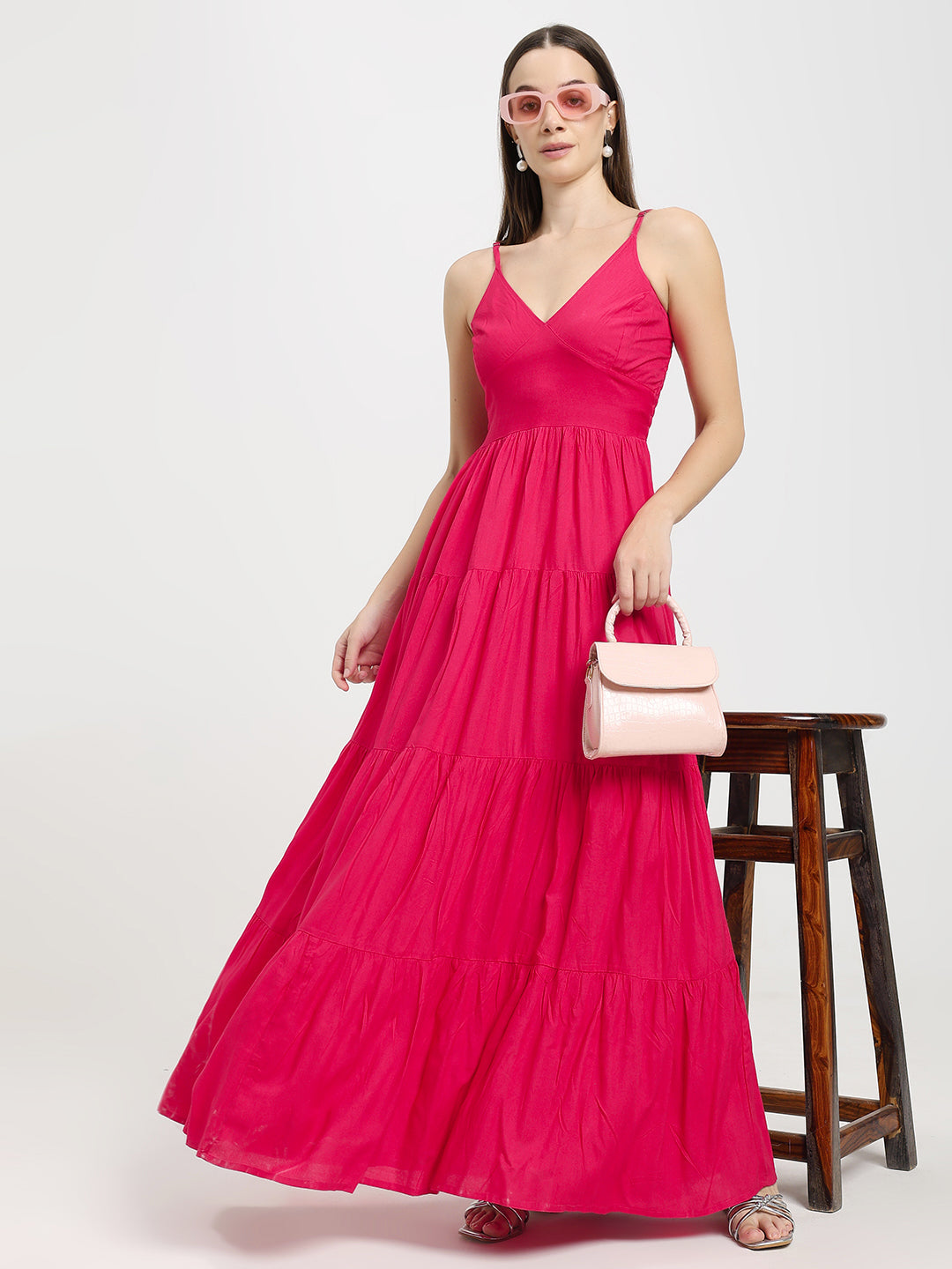 Women’s Pink Maxi Dress