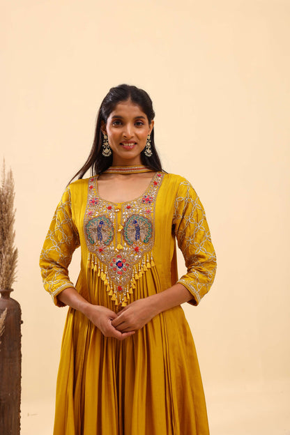 Mustard Yellow Gown