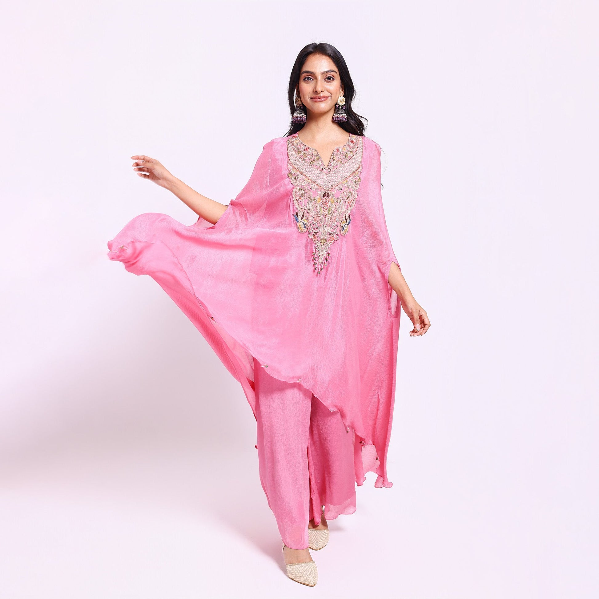 Elegant Pink kurta Set