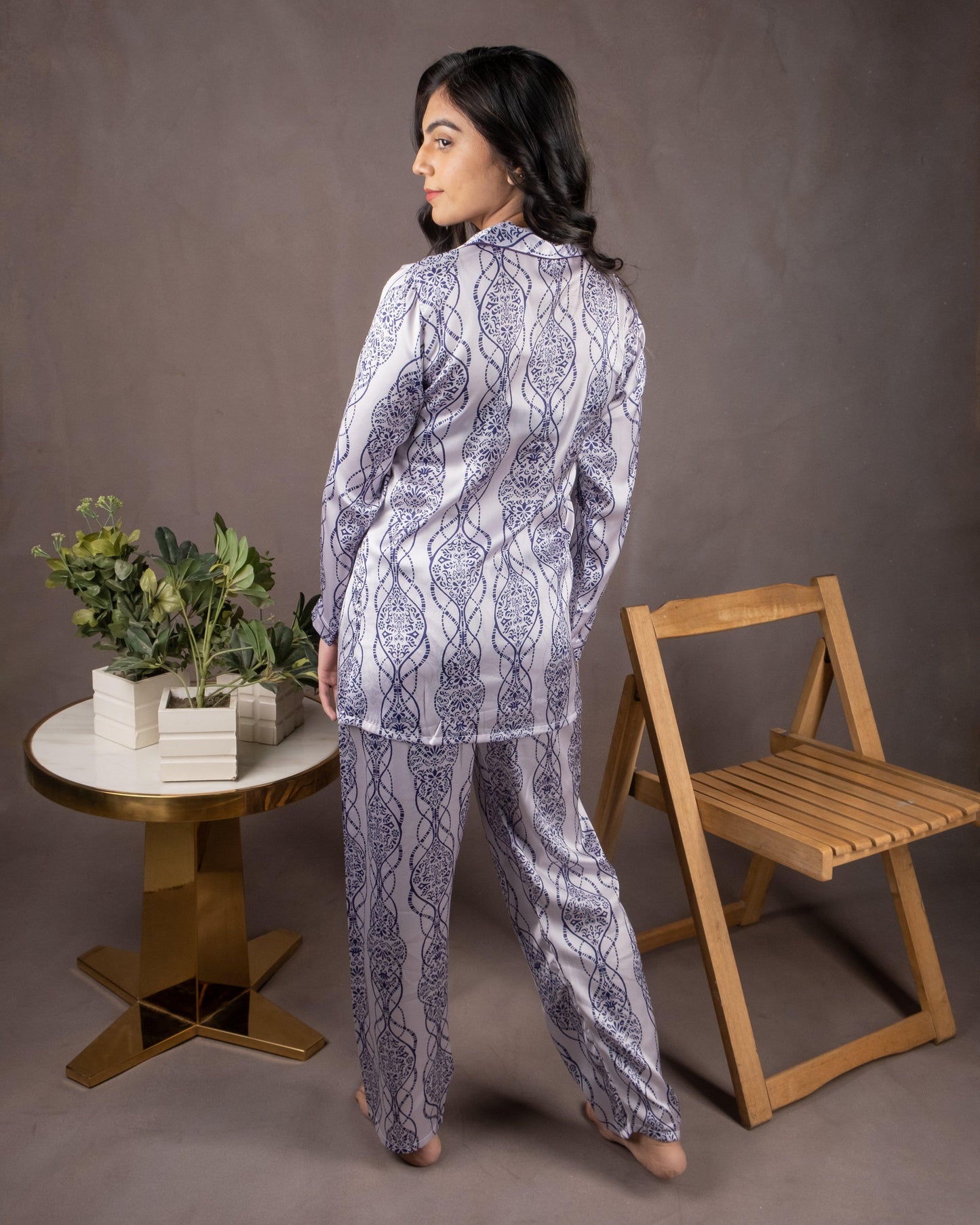 Blissful Blue Artistry Ensemble PJ Set