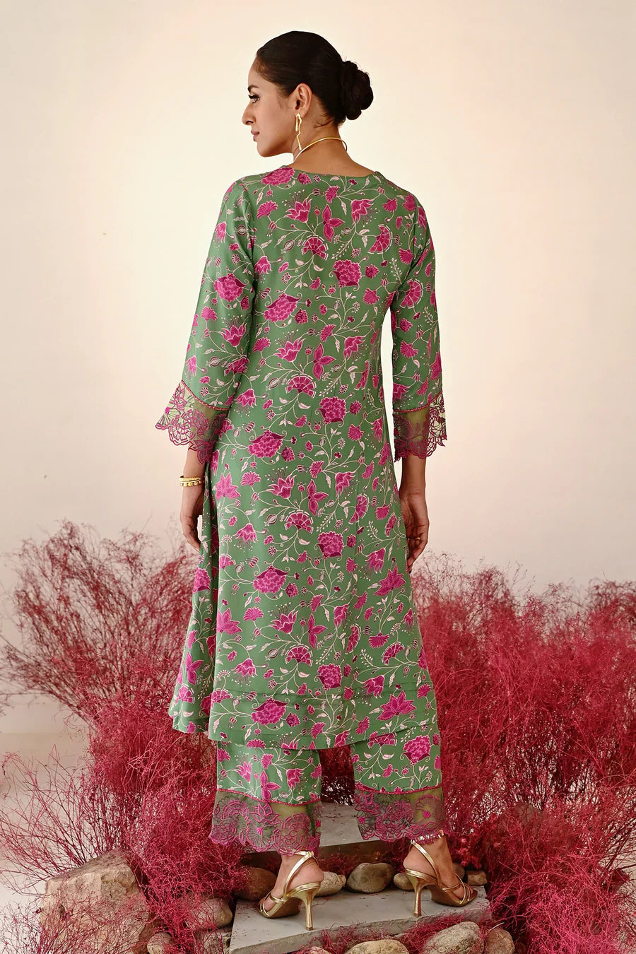 UP GRAD A-line Kurta Set of 3