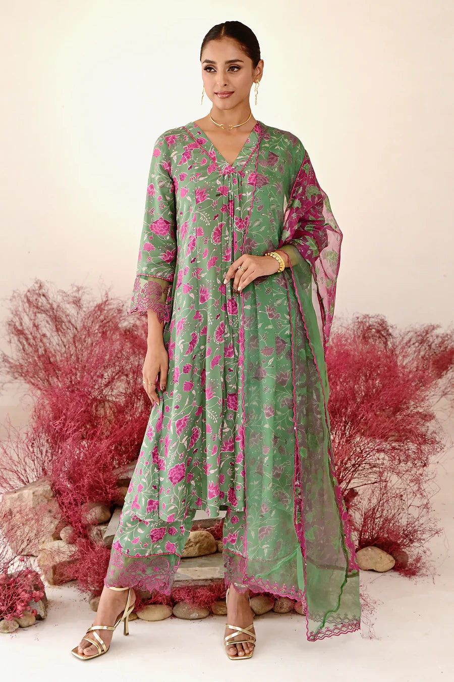 UP GRAD A-line Kurta Set of 3