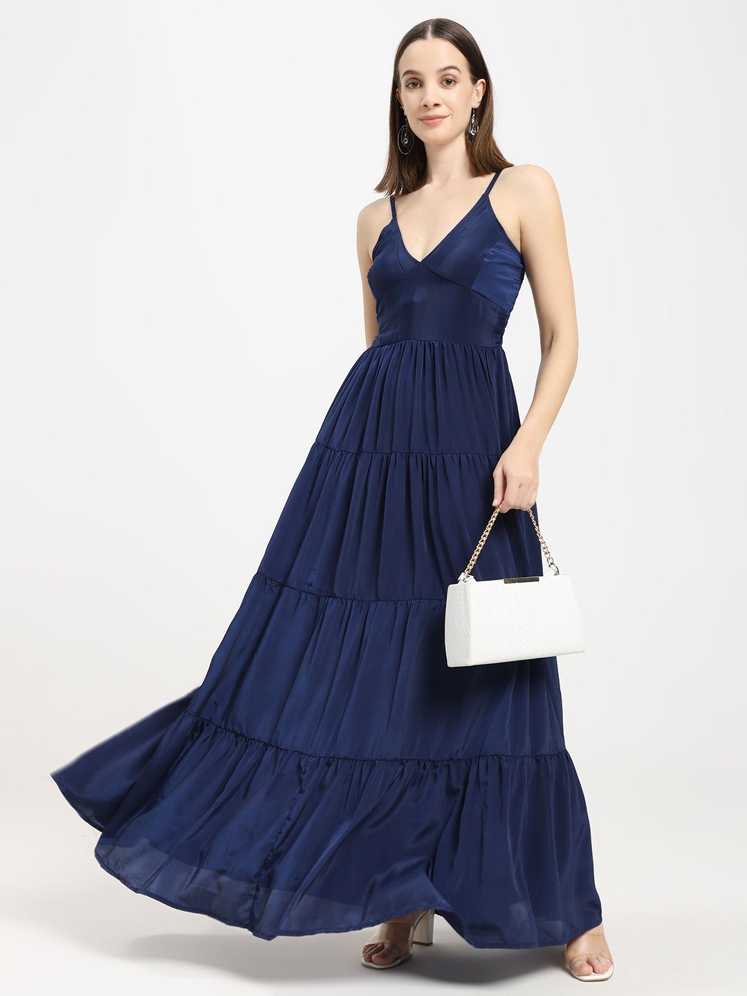 Women’s Navy Blue Maxi Dress