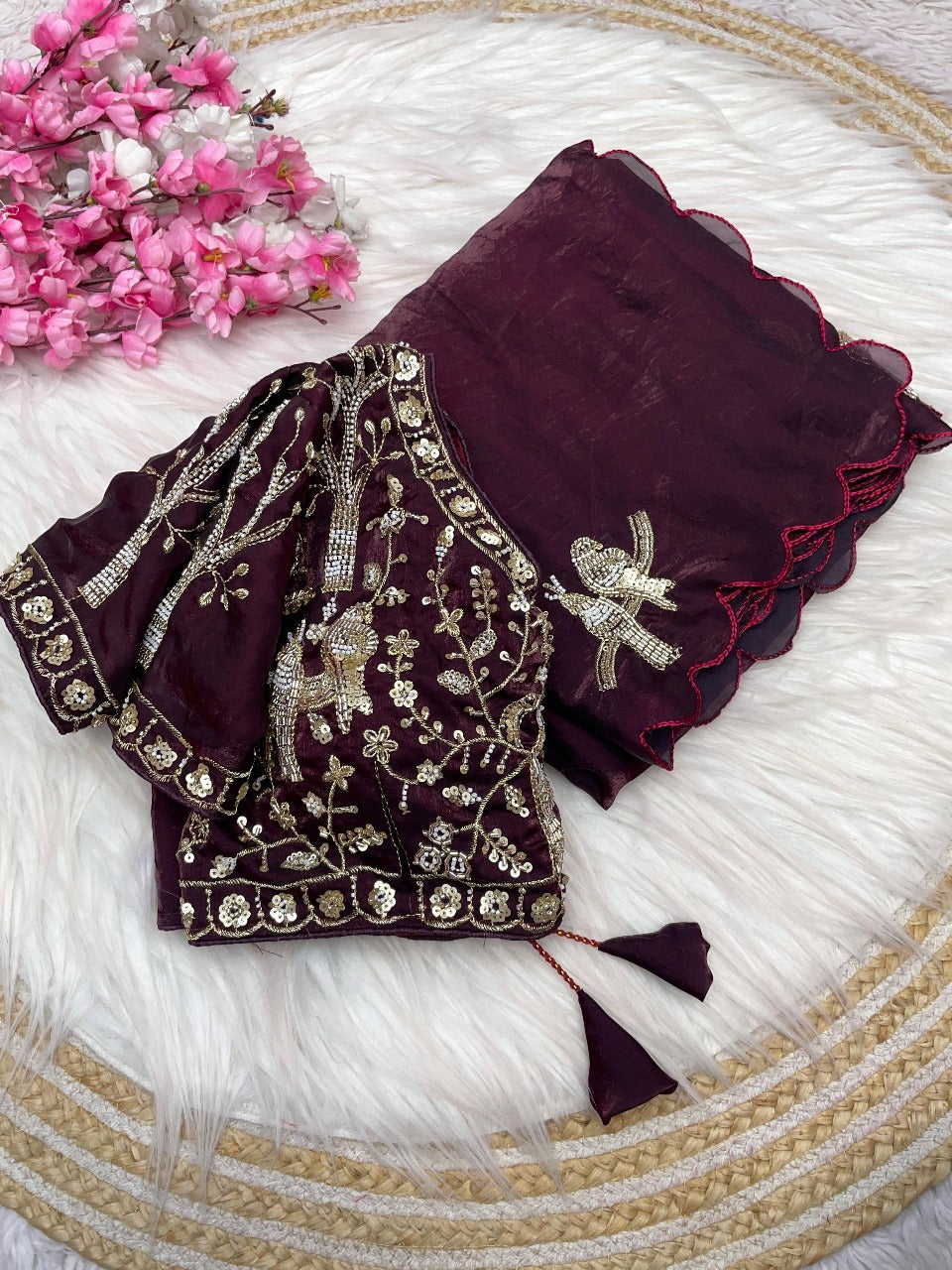 Upgrad Hub Launching New Design  Saree