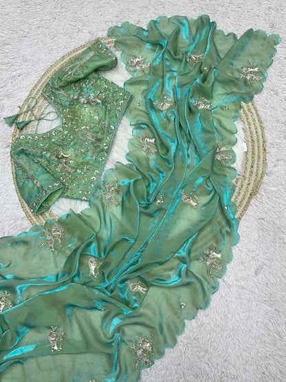 Upgrad Hub Launching New Design  Saree