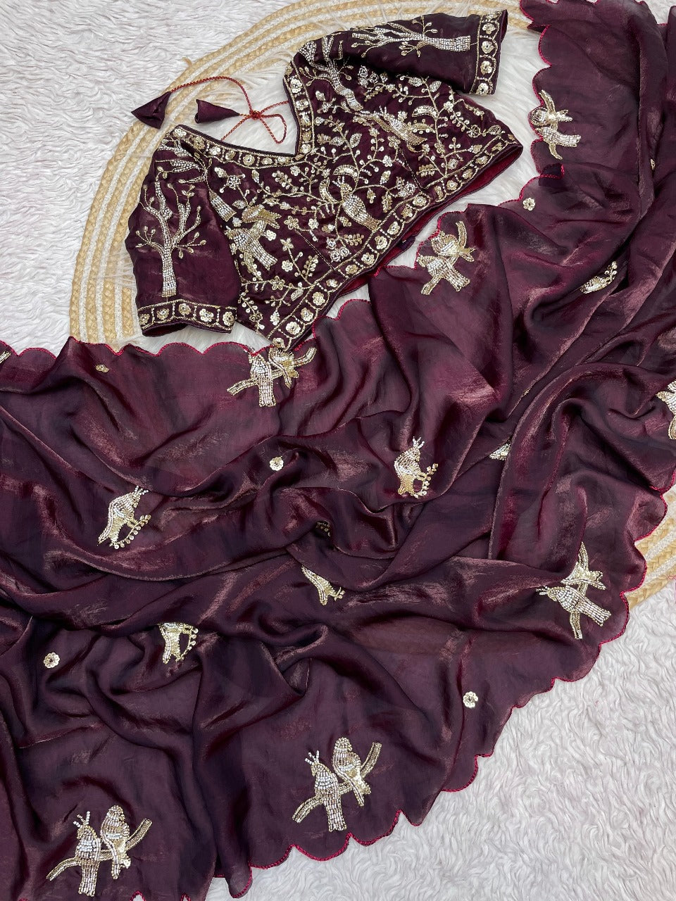 Upgrad Hub Launching New Design  Saree