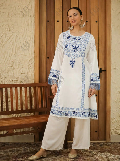 Falak Kashmiri Long Kurta Set