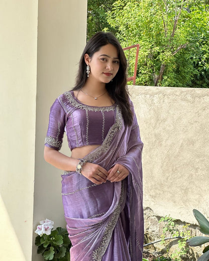 Pista New party Wear Launching Designer saree