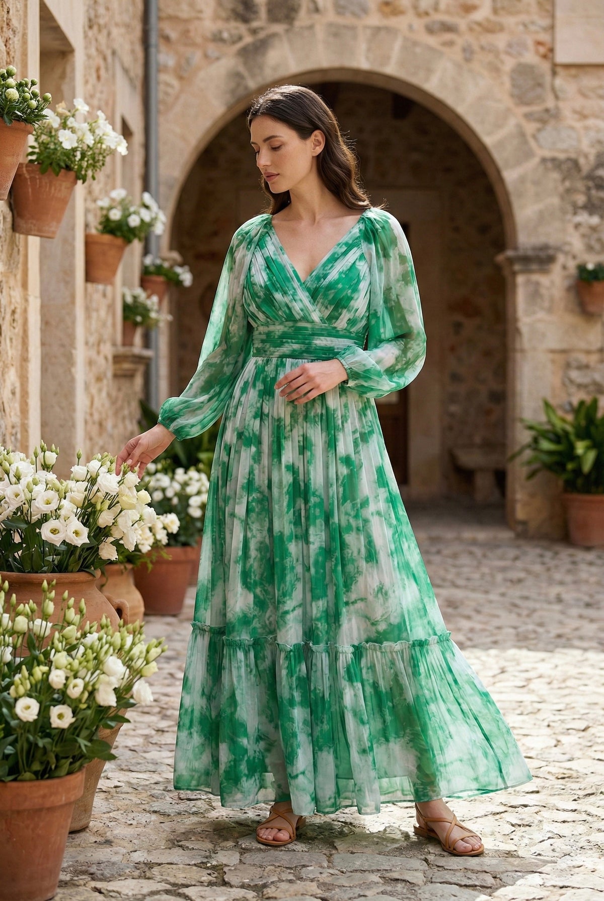 Isadora Mist Maxi Dress