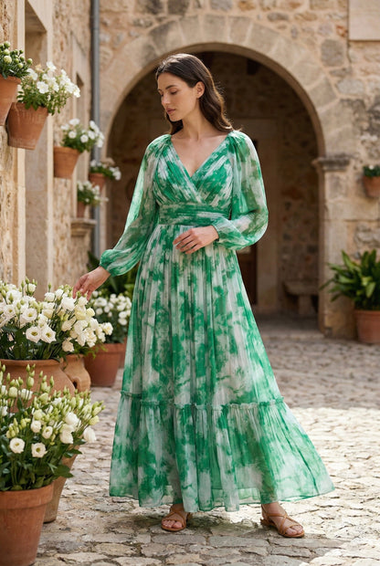 Isadora Mist Maxi Dress