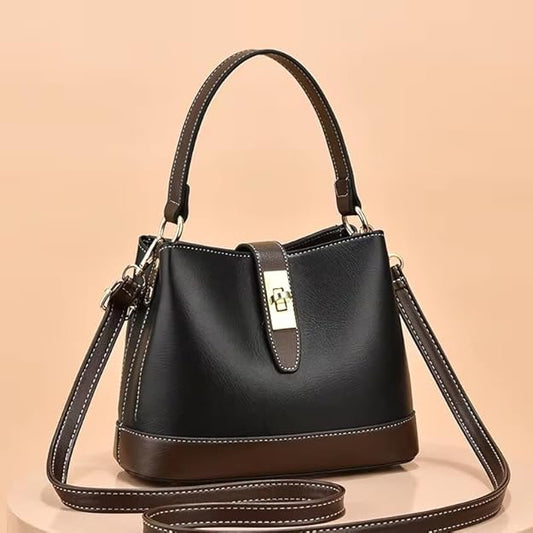 Women's Girls Bucket Cross Body Bag with Sling