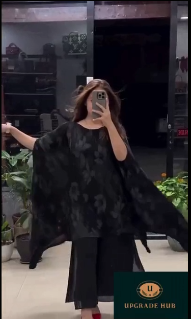 Chiffon Long Floral Printed Dress | Swag Love