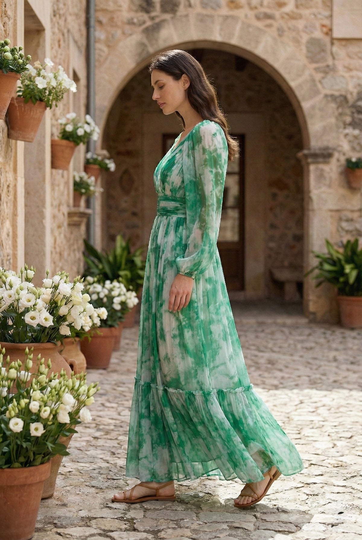 Isadora Mist Maxi Dress
