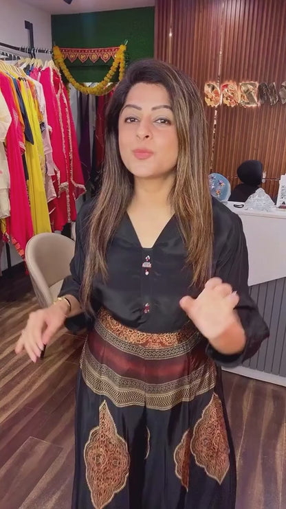 New Upgrade Shirt And Palazza Suit Set